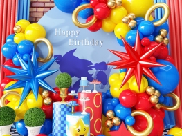 Eco-Friendly Birthday Party Balloons Arch Bulk Order